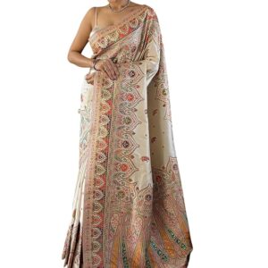 Women's Silk Desinger Saree With Blouse Piece