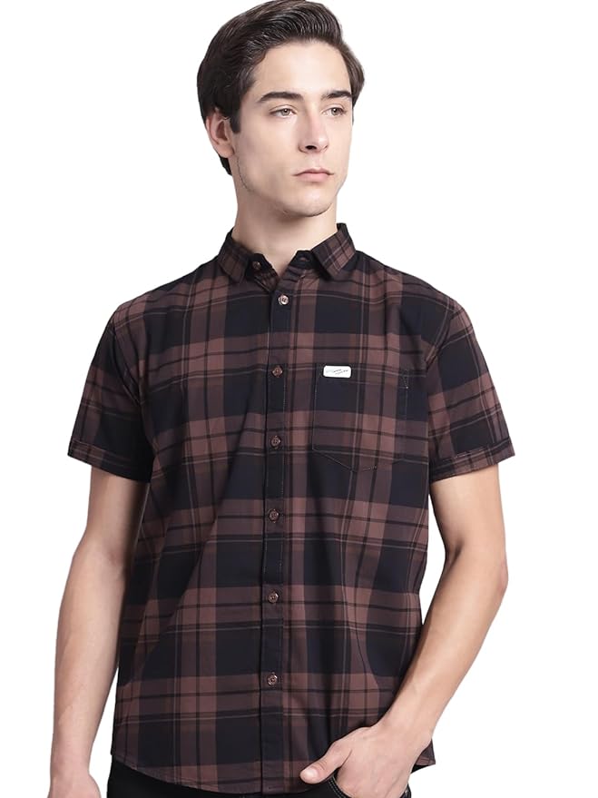 Half Sleeve Slim Fit Casual Shirt