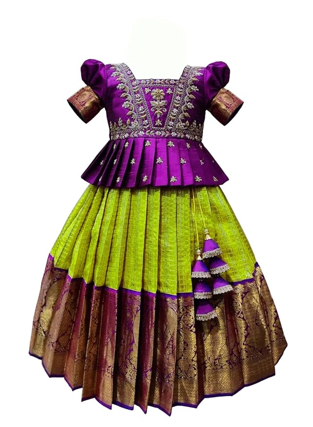 Girls Readymade Lehenga Choli Set