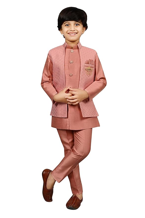 Western Sherwani Set For Boys