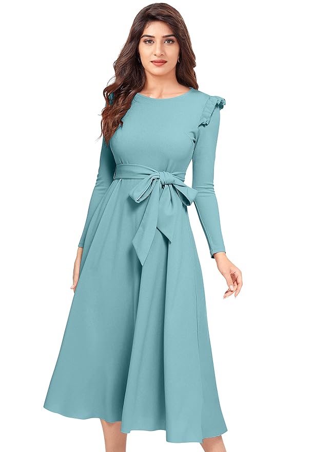 WOMEN’S A-LINE MAXI DRESS
