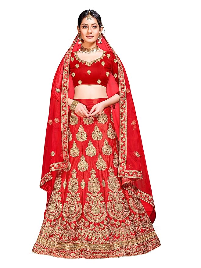 Women’s Silk Readymade Lehenga Choli